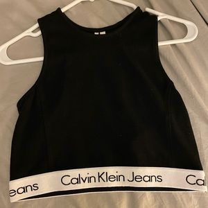 Calvin Klein crop top